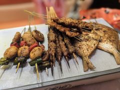 -宝记烧烤·碳锅羊肉·羊蝎子火锅·夜食社(文体路创始店)