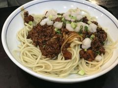 虾仁炸酱面-奎元馆.百年奎元.非遗传承(西湖边的解放路店)