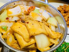 干锅千叶豆腐-吕氏疙瘩汤·海鲜新鲁菜(凯德mall新都心店)
