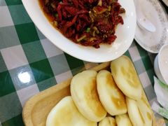 焉耆滚刀肉辣皮子夹馍-新疆巴州金丝特餐厅(大钟寺店)