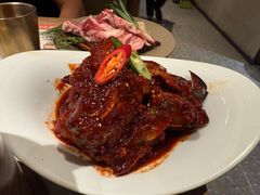 -草家酱蟹炭火烤肉店(珲春南路一店)