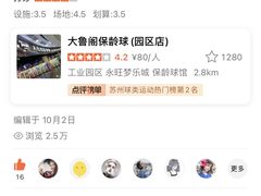 -大鲁阁保龄球(苏州园区店)