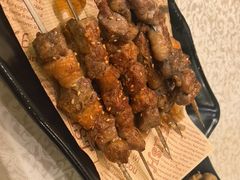 烤羔羊肉串-金谷园饺子·烧烤(人大总店)