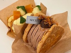 肉松栗子拿破仑-私人做法(苹果社区店)