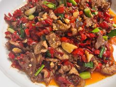 碎红椒炒肉-笨罗卜浏阳菜馆(高桥永祥店)