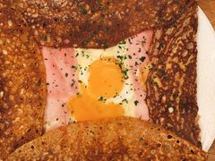 巴黎火腿鸡蛋芝士蘑菇可丽饼-RAC BAR(安福路店)