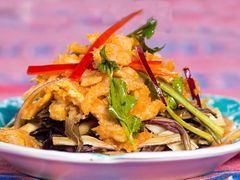 野菜羊肚丝-又见炊烟．纳西小院云南菜