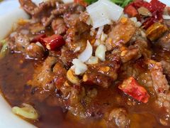 水煮牛肉-北大地皖峰饭馆