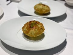 红烧花胶公配葱油饼-二十四单 淮扬新味