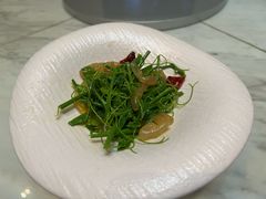 海蜇拌辣木苗-顺德美的万豪酒店-万豪中餐厅