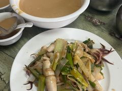 葱炒比管-华春餐馆(鱼山路店)