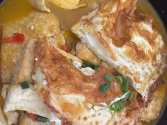 煎豆腐焖荷包蛋-湘桂人酒楼(西便门店)