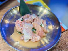 盐葱鸡腿肉-首尔朴宝·炭火烤肉(五角场店)
