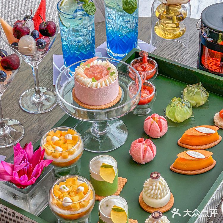 常熟的！！高空湖景下午茶真的绝美了… 