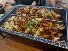 宫保鸡丁烤鱼（清江鱼/斤）-锦尚阁烤鱼•天津菜(宣武门胡同店)