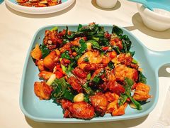 山捞叶炒树上的鸡-香香海南菜餐厅