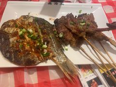 -龚海宝· 烧烤· 羊肉原切挂糊更好吃(庄市店)