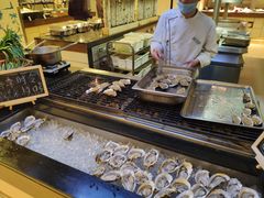 自助取餐区-舟山希尔顿酒店·開自助餐厅