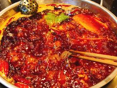 红油锅底-飘香火锅(玉林西路店)