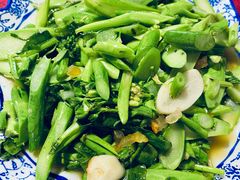 素炒芥兰-老丽江餐馆(丽江华都商贸城店)