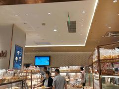 面包甜点陈列柜-山崎面包(静安久光店)