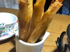 虾仁春卷-蜀宴小调·精致家常菜(科华店)