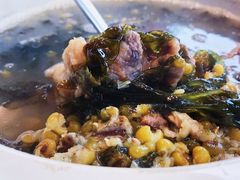 青花瓷绿豆紫菜排骨汤-盐帮食坊•小河帮川菜(四川师大店)