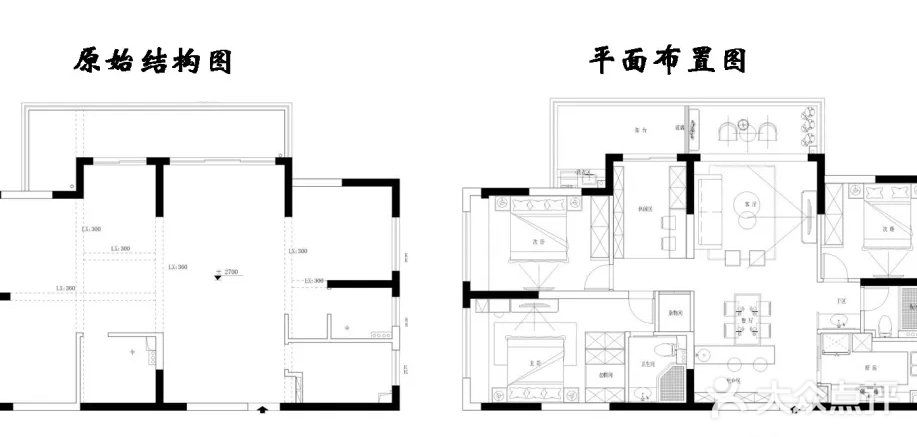 这对夫妻把沙发背景做成矮墙，美观又实用，室内温暖通透，好喜欢