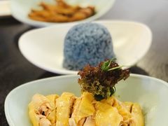 蝶豆花海蓝鸡油饭-Asianplus海蓝鸡饭
