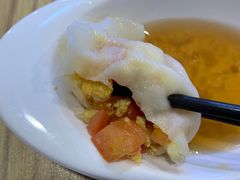 西红柿水饺-俏东方·海味水饺·青岛菜(崂山店)
