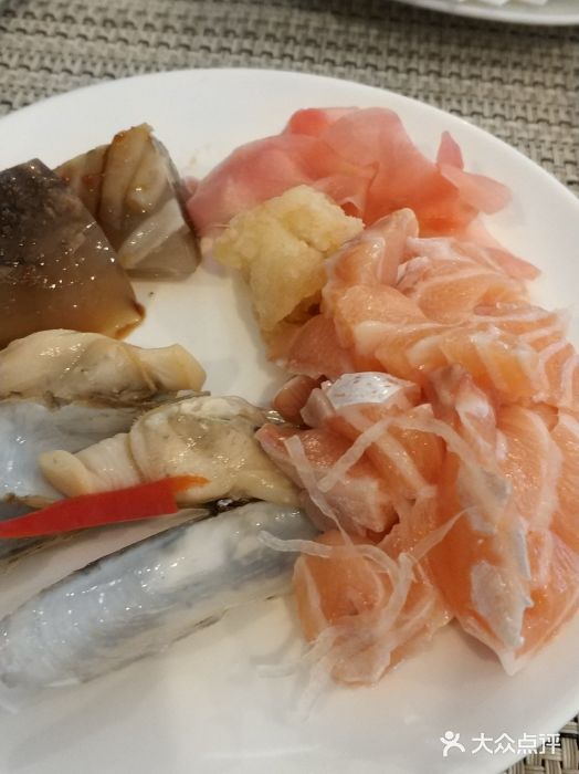 厦门海景千禧大酒店·海景咖啡厅生鱼片图片