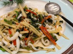 雪里蕻笋丝墨鱼-丁老爷子苏香圆