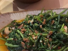 水豆鼔炒蓬蒿菜-山石榴·贵州菜(丰盛里店)