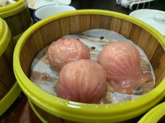 火龙果大虾饺-公园茶楼粤式点心