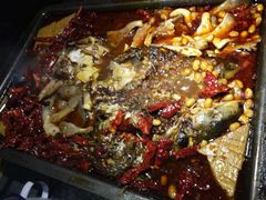 -探鱼·鲜青椒爽麻烤鱼(中天广场店)