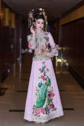 -懿沉香中式嫁衣礼服秀禾服龙凤褂马来褂旗袍总店