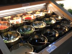 自助调料区-火炉火自助餐(枫蓝国际店)