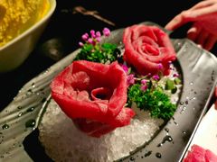 玫瑰雪花牛舌-捞王锅物料理(凯旋路店)