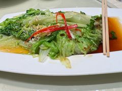 蚝油罗马生菜-华竹饭店(中央大街店)