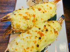 黄金芝焗阿根廷大虾-仙隐小鹿中華の日料(正弘城店)