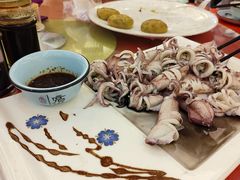 白灼鲜鱿鱼-乐在集市海鲜大排档(平潭店)