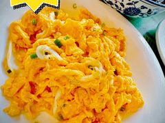 白饭鱼仔炒蛋-沈厅酒家(周庄店)