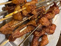 云南小黄牛肉串-麒麟风烤牛肉·云南烧烤小排档(丹凤街店)