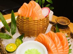 三文鱼刺身-山之川日料放题(通州店)