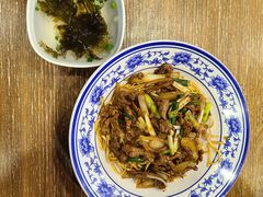 生爆牛肉丝拌面-阿扁杭州面(苗圃店)