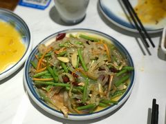 豆芽炒蜇丝-海知道大连海鲜水饺(南山大冲店)