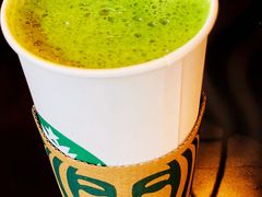 燕麦抹茶拿铁-星巴克(中山广场店)