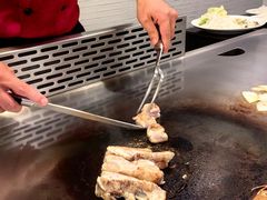 铁板火焰鸡肉-尚水长廊铁板烧(荣祥广场店)