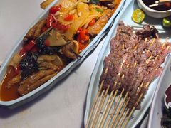 酸笋炒鸭脚-柳喜辣·烧烤酒局(跃进总店)