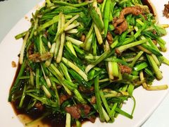 蒜苗肉丝-老昌春饼(中央大街店)